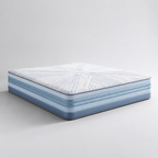 Angle view of the Nuvora Air Plus premium cooling mattress