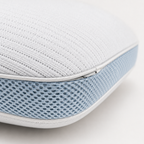 Nuvora Arc pillow breathable knit cover and mesh gusset