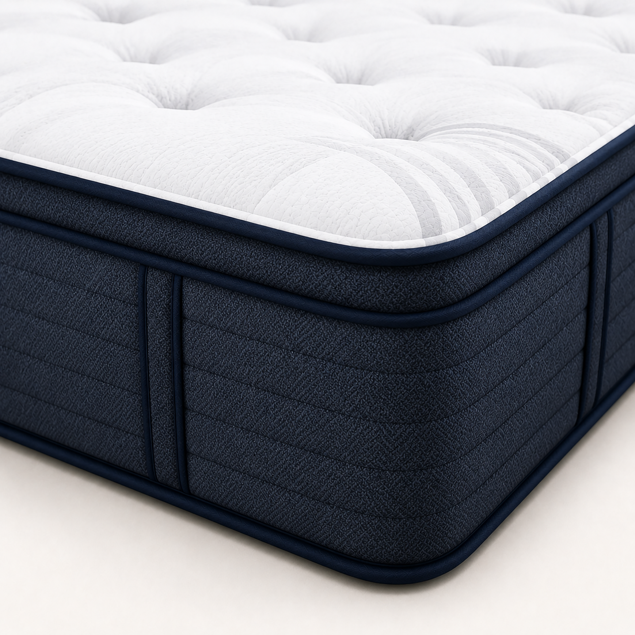 Close-up of Nuvora Balance reinforced edge support and side fabric