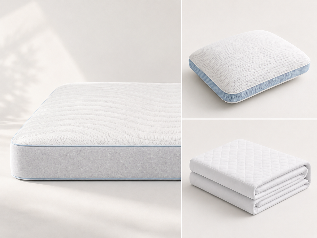 Nuvora cooling sleep bundle comfort features