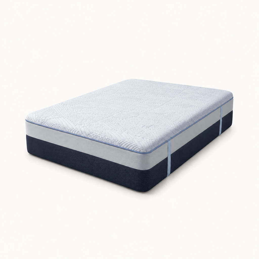 Nuvora Chill cooling foam mattress on a warm white background