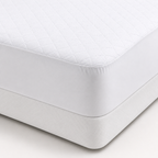 Nuvora Shield mattress protector quiet stretch side panel